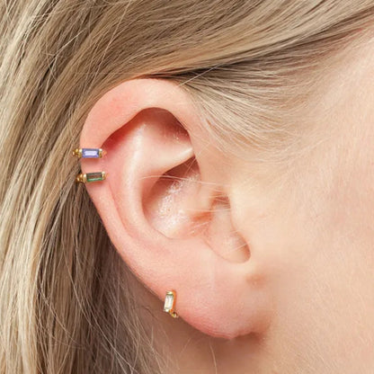 Square Blue Piercing